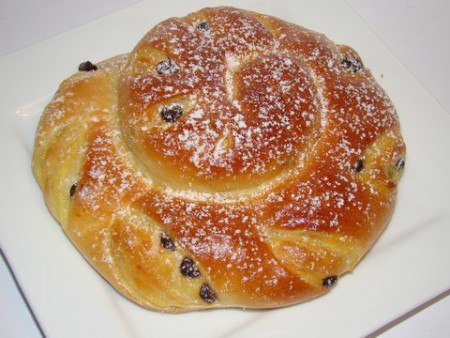 Csokis, vaníliás csigák
